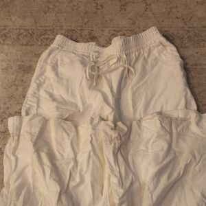 White Drawstring Skirt